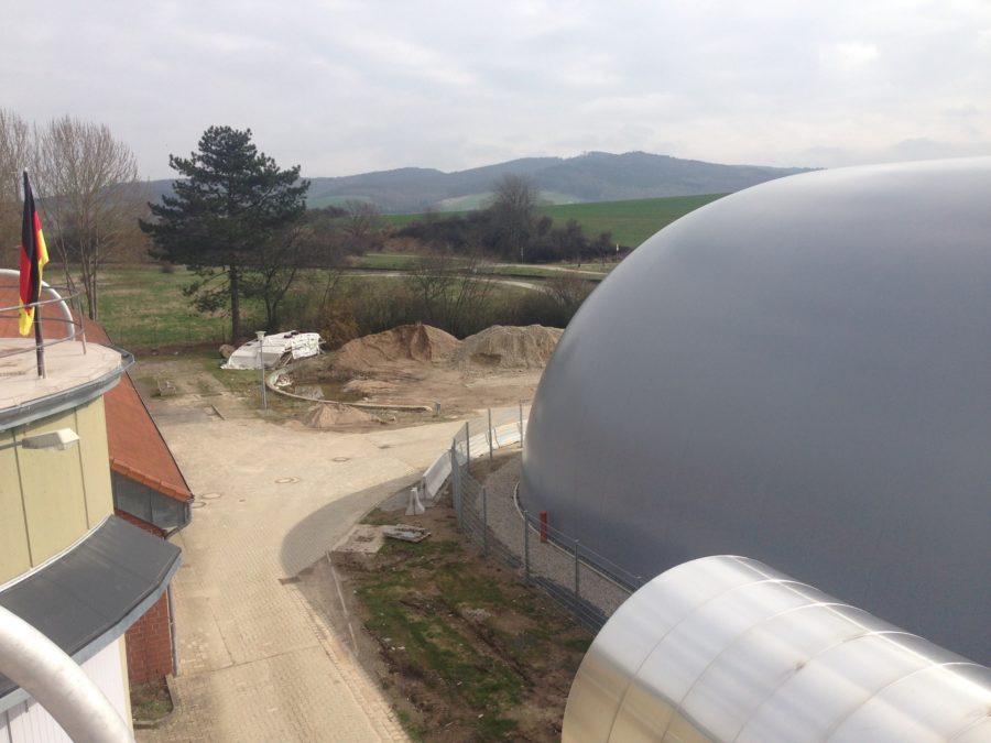 Externer Biogasspeicher