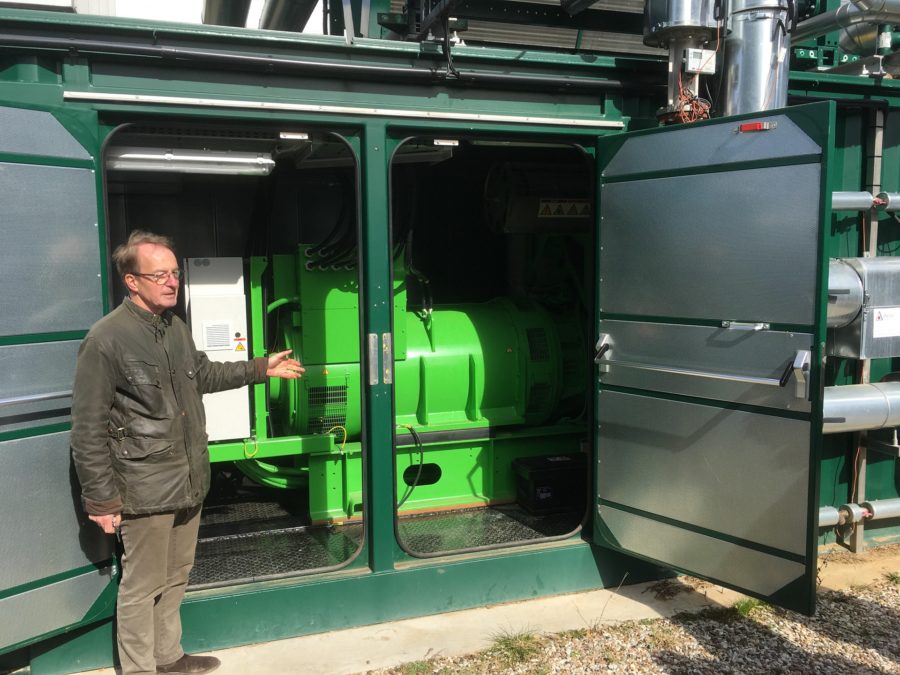 Biogasanlage von Innen